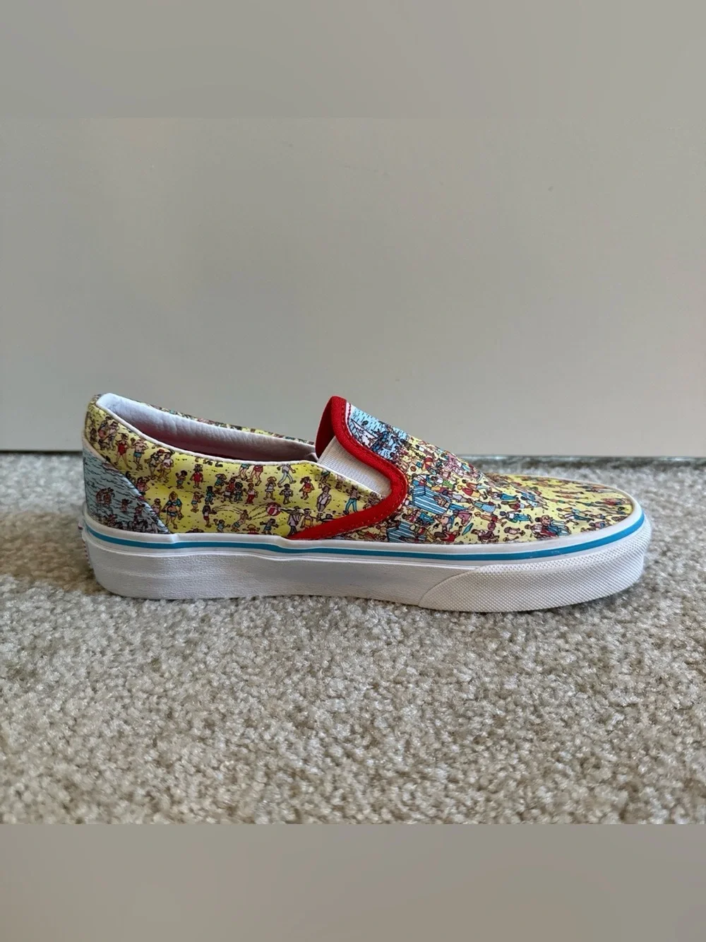 Vans x Where's Waldo Unisex Classic Slip-On Sneakers